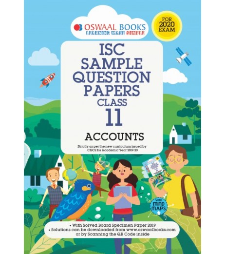 Oswaal ISC Sample Question Paper Class 11 Account | Latest Edition Oswaal ISC Class 11 - SchoolChamp.net